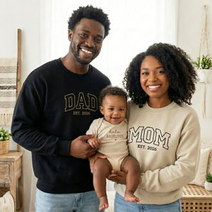 Hola Abuelitos Onesie - Embroidered Gift for New Grandparents