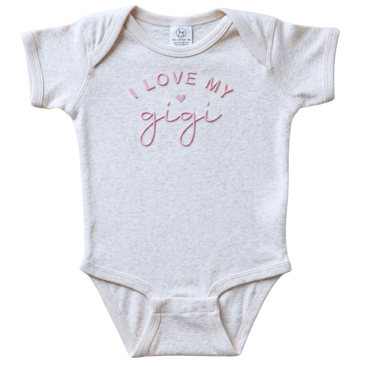 embroidered i love my gigi baby onesie soft newborn bodysuit for grandma announcement gift