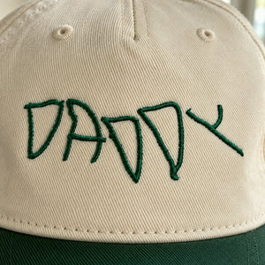 Custom Kids Handwriting Snapback Hats - Embroidered Daddy Caps with Childrens Artwork