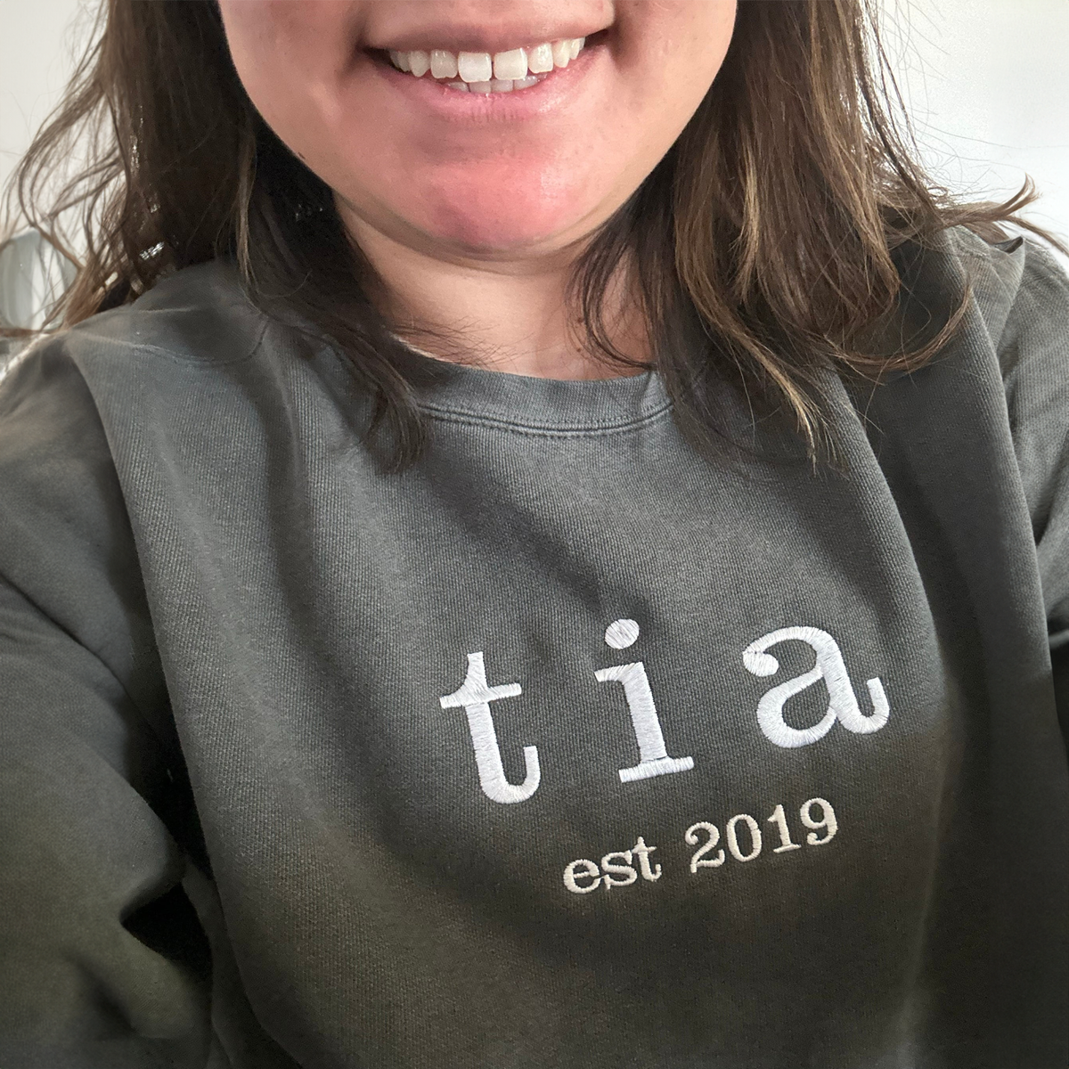 Comfort Color® Embroidered Wrestling Mom Shirt