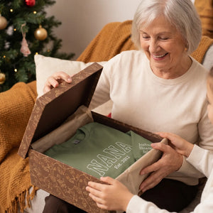 Personalized Nana Sweatshirt with Grandkids Names - Custom Embroidered Nana Est Year Gift