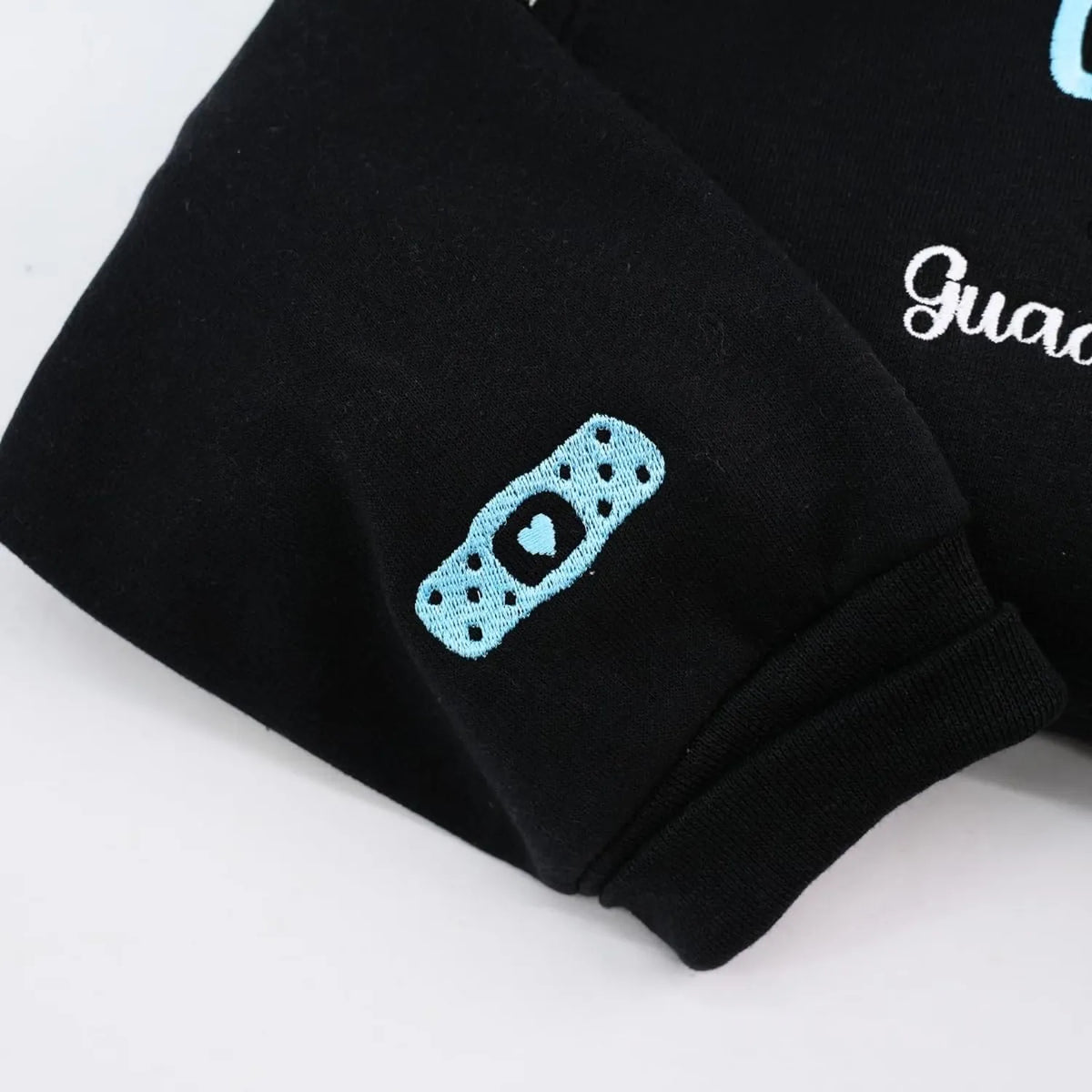 Personalized RN Gift Idea for Nurses Week, Custom Embroidered Title Nursing Quarter Zip Sweatshirt With Name