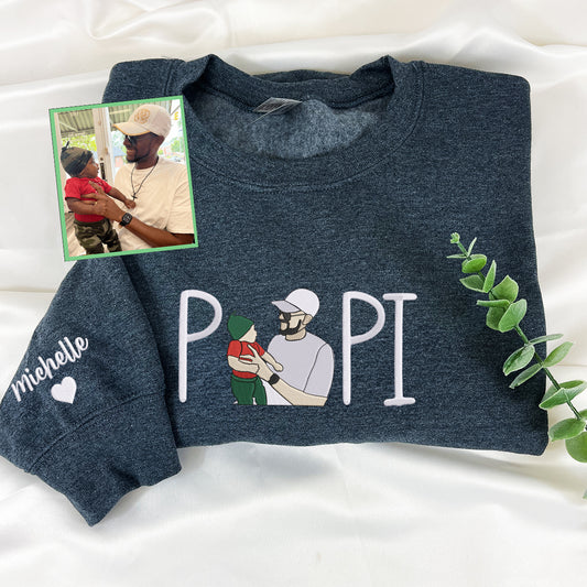 Papi Portrait Sweatshirt