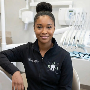 Personalized Dental Hygienist Jacket with Name & Title - Embroidered Gift for RDHs