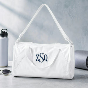 Personalized Team Duffle Bag Embroidered Sports Gym Yoga Uniform Travel Gear Bag
