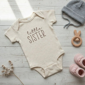 personalized little brother baby bodysuit embroidered newborn onesie for baby boy gift outfit