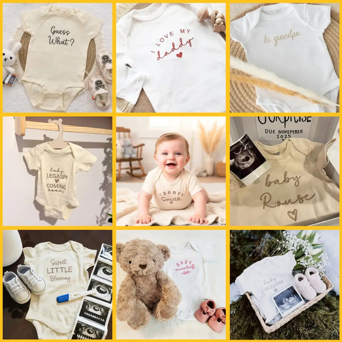 personalized little brother baby bodysuit embroidered newborn onesie for baby boy gift outfit