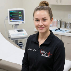 Personalized Medical Assistant Jacket with Name & Title - Embroidered Gift for Medical Professionals