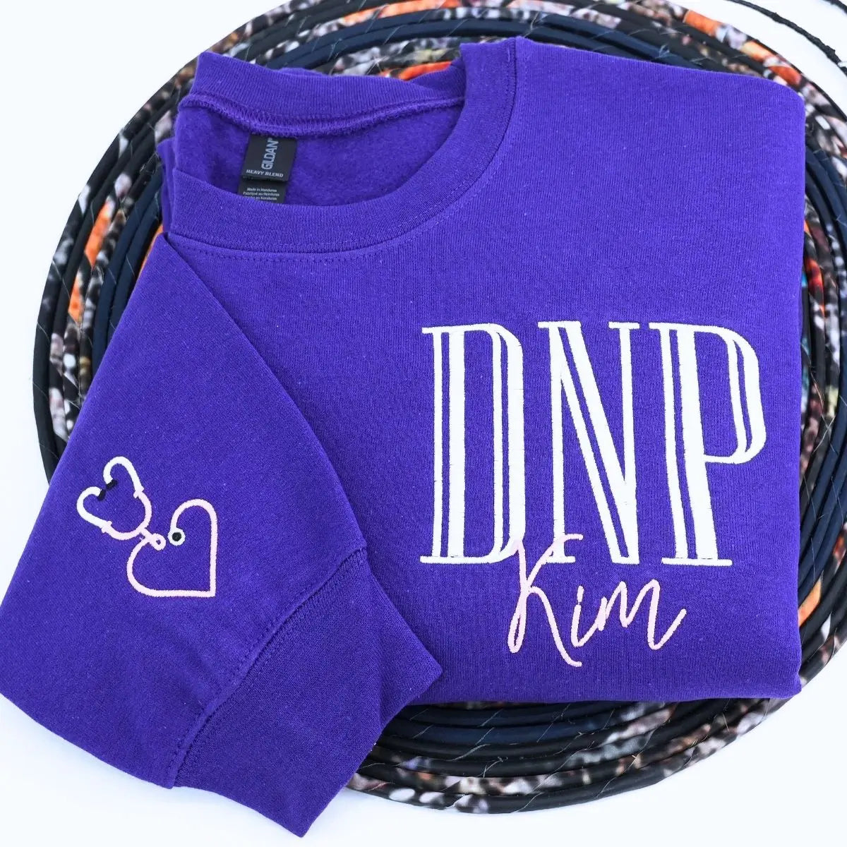 Personalized Gift For Nurse, Medical Jacket, Quarter Zip Sweatshirt Hoodie Embroidered