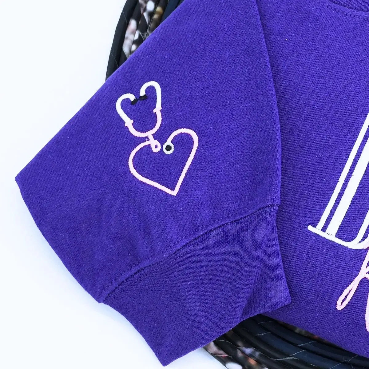 Personalized Gift For Nurse, Medical Jacket, Quarter Zip Sweatshirt Hoodie Embroidered