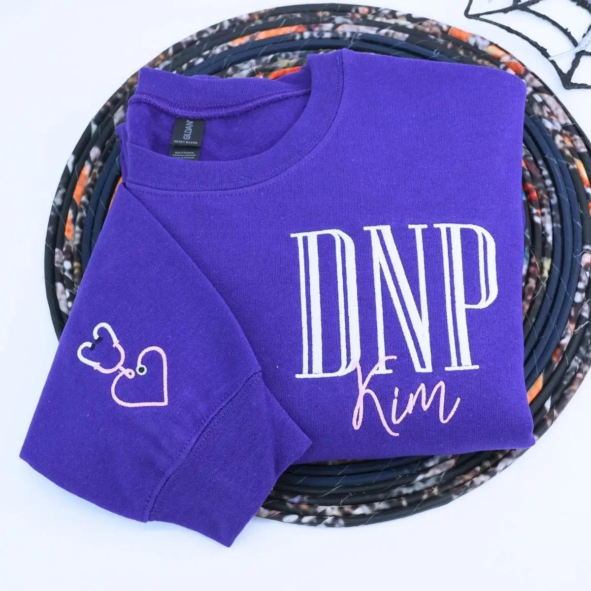 Personalized Gift For Nurse, Medical Jacket, Quarter Zip Sweatshirt Hoodie Embroidered