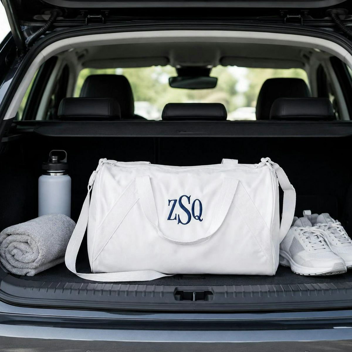 Personalized Team Duffle Bag Embroidered Sports Gym Yoga Uniform Travel Gear Bag