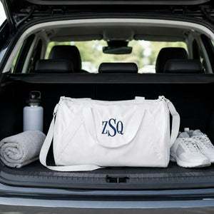 Personalized Team Duffle Bag Embroidered Sports Gym Yoga Uniform Travel Gear Bag