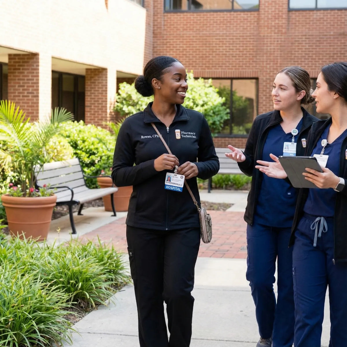 Personalized Pharmacy Tech Jacket with Name - Embroidered Gift idea for Pharmacy Technician