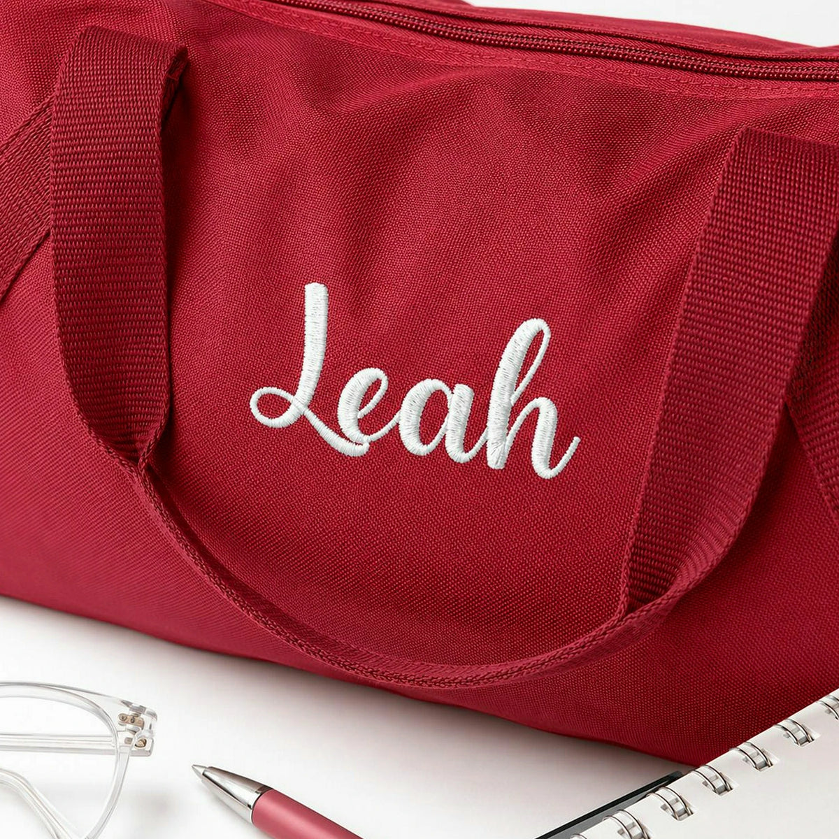 Personalized Team Duffle Bag Embroidered Sports Gym Yoga Uniform Travel Gear Bag
