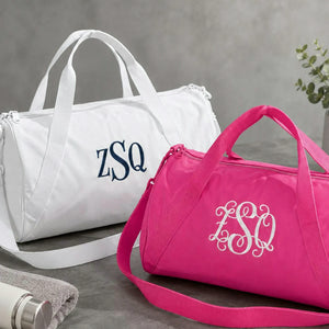 Personalized Team Duffle Bag Embroidered Sports Gym Yoga Uniform Travel Gear Bag