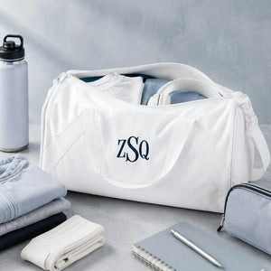 Personalized Team Duffle Bag Embroidered Sports Gym Yoga Uniform Travel Gear Bag