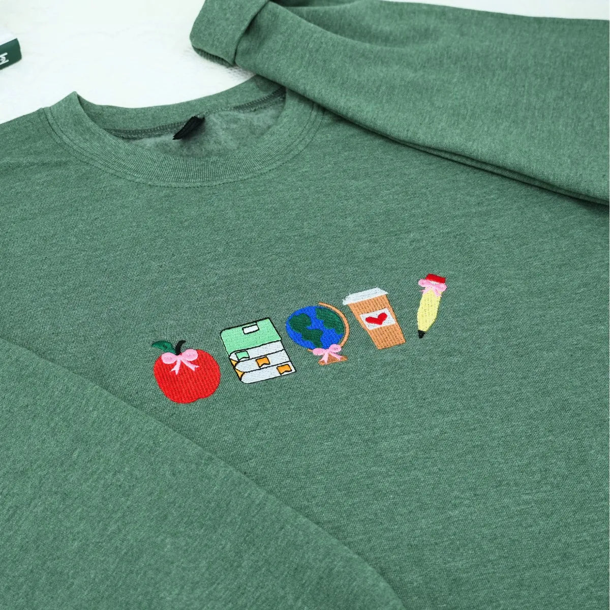 Personalized Teacher Shirt, Embroidered Appreciation Gift Ideas with Sweatshirt or Hoodie