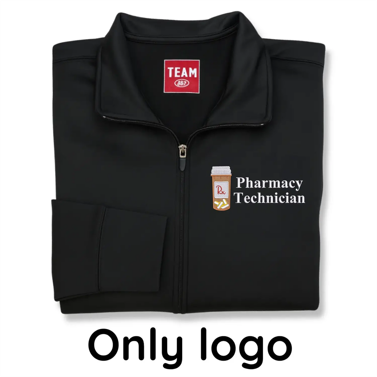 Personalized Pharmacy Tech Jacket with Name - Embroidered Gift idea for Pharmacy Technician