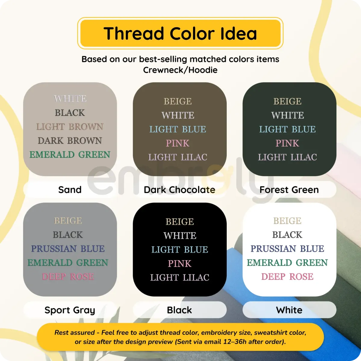 Custom Embroidered Grandma Sweatshirt or Hoodie with GrandKids Names on Sleeve, Personalized Mother's Day Gift