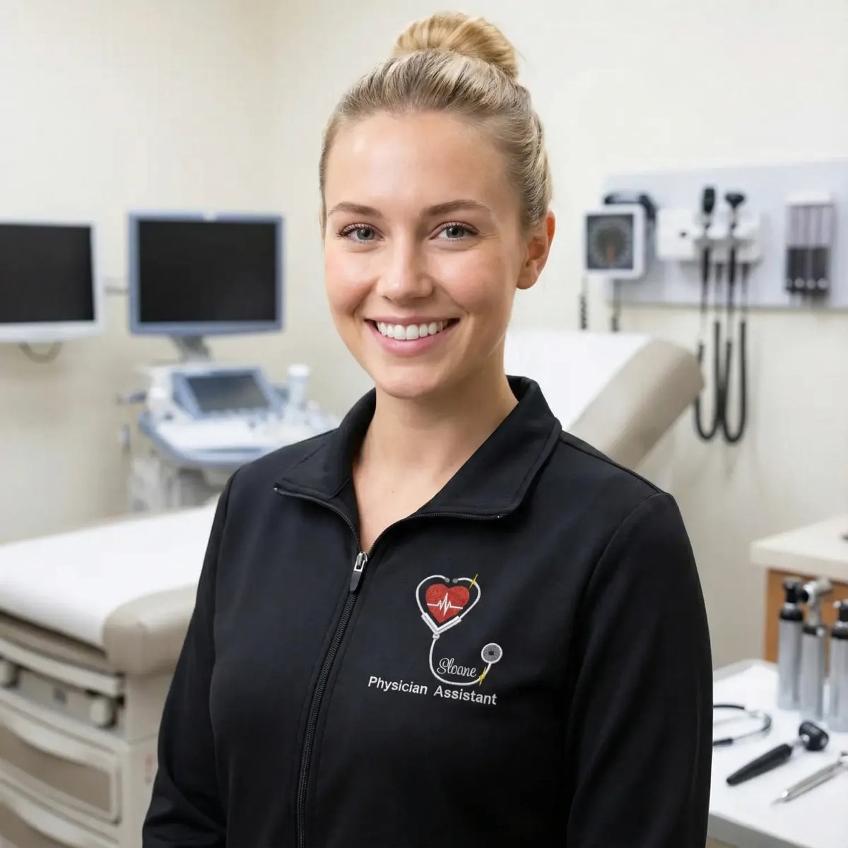 Personalized Physician Assistant Jacket with Name & Title - Embroidered Gift for PA-Cs & PA Students