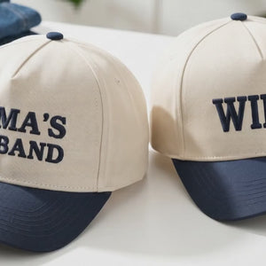 Custom Embroidered Newlyweds Hats for Wifey, Husband, Brides, Grooms, Mr & Mrs