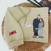 Custom Couple Hoodie from Your photo
