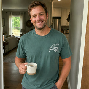 Reel Cool Dad T-Shirt or Sweatshirt - Embroidered Father's Day Gift for Dad, Grandpa, Fishing Lovers