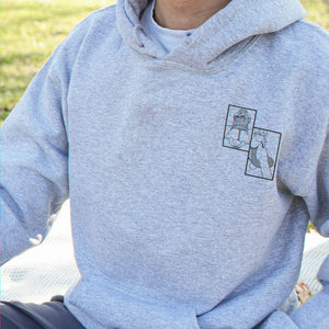 Custom Embroidered Sweatshirt From Photo, Romantic Spicy Gift for Boyfriend, Anniversary Gift for Him