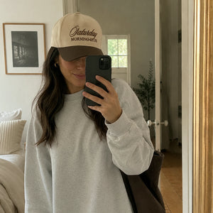 Custom Social Team Club Snapback Hats, Embroidered Text Logo Vintage Trucker Caps, Custom Group Merch