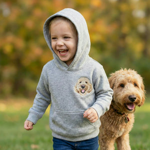 Sport Gray Todder Sweatshirt for Kid, Pet Lover Gift