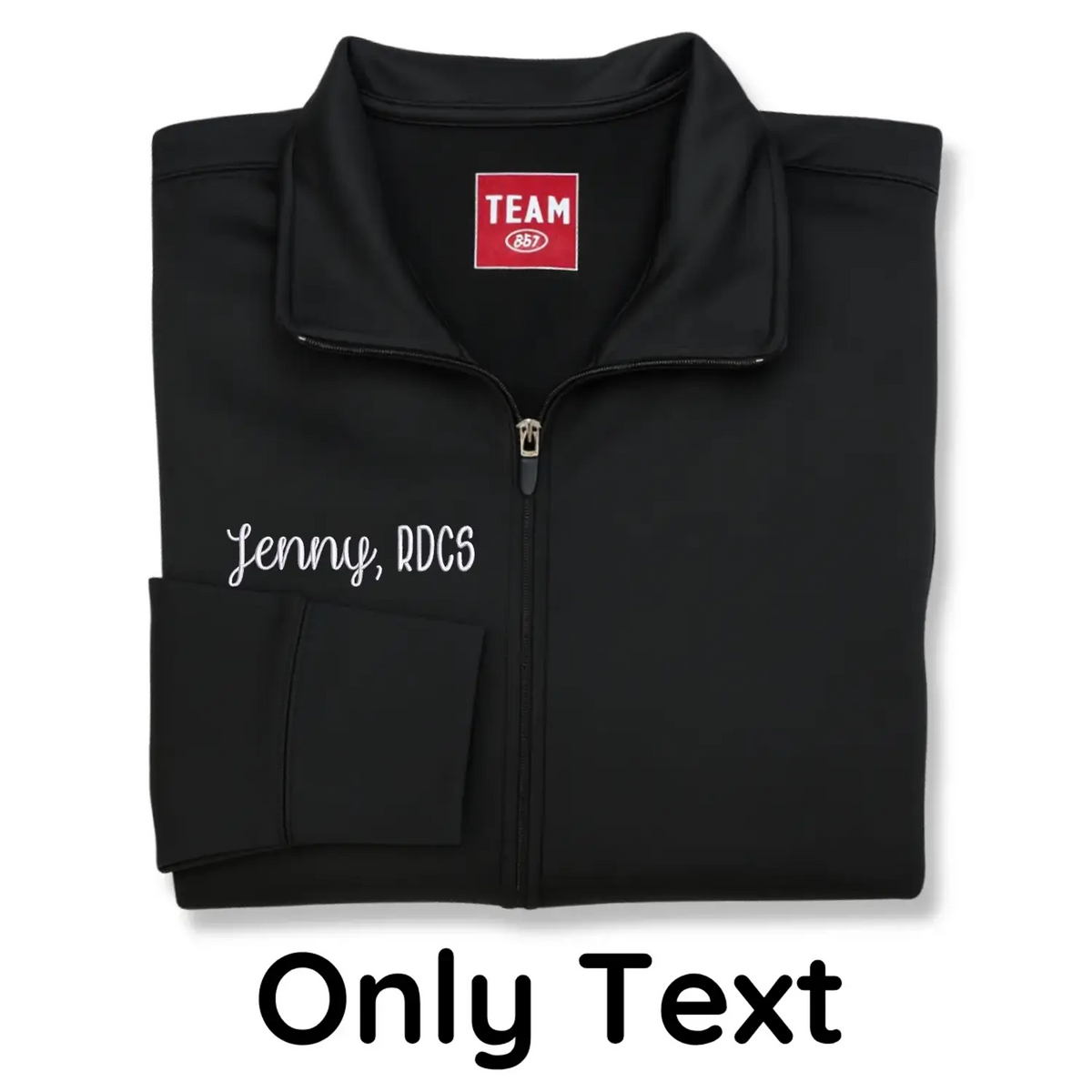 Personalized Ultrasound Tech Jacket with Name & Title – Embroidered Gift for Proud Sonographers
