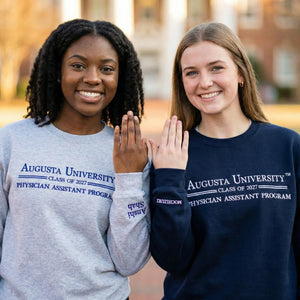 Custom Embroidered College University Sweatshirt