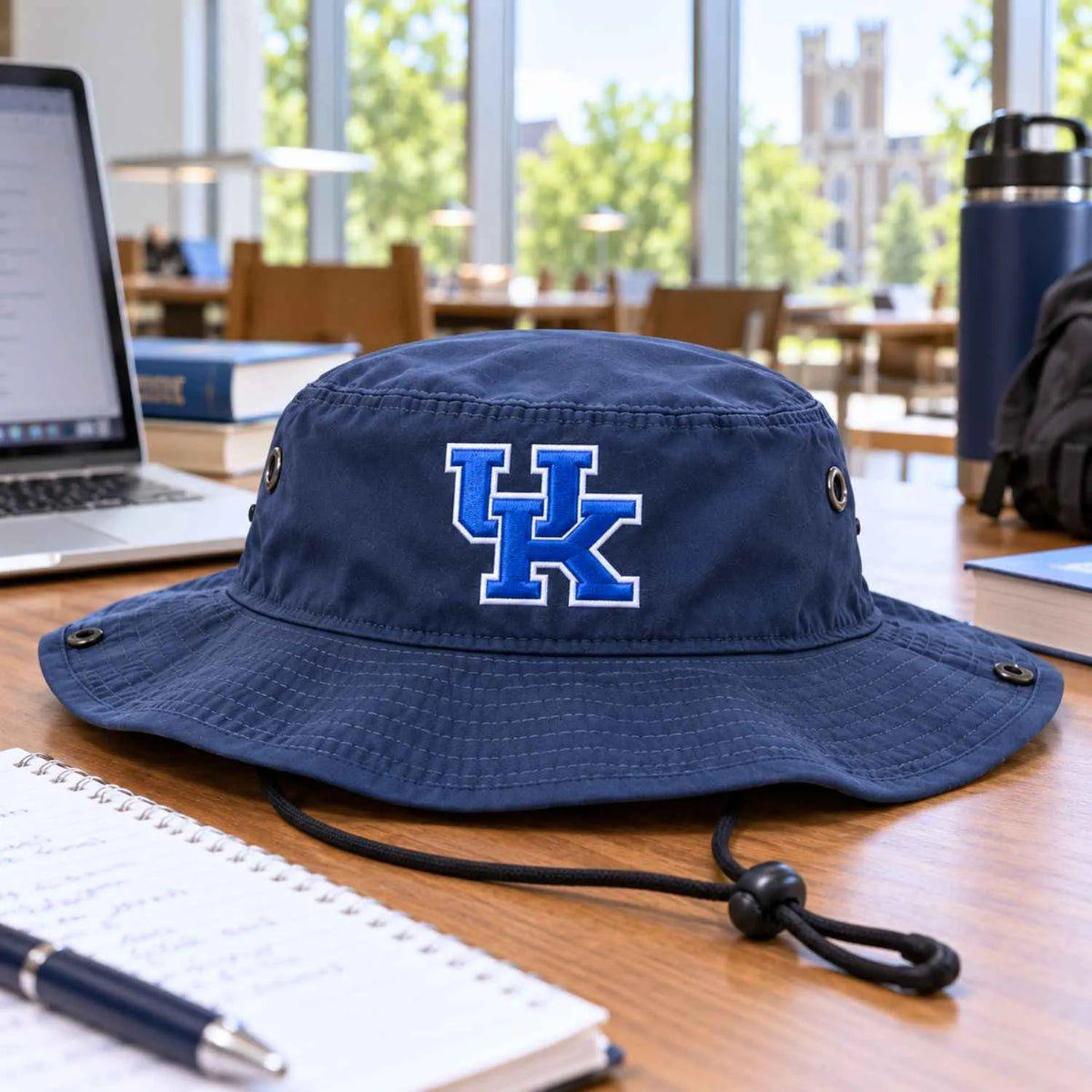 Custom University Bucket Hats - Embroidered College Logo, Name Booney Hat, Gifts for College Student