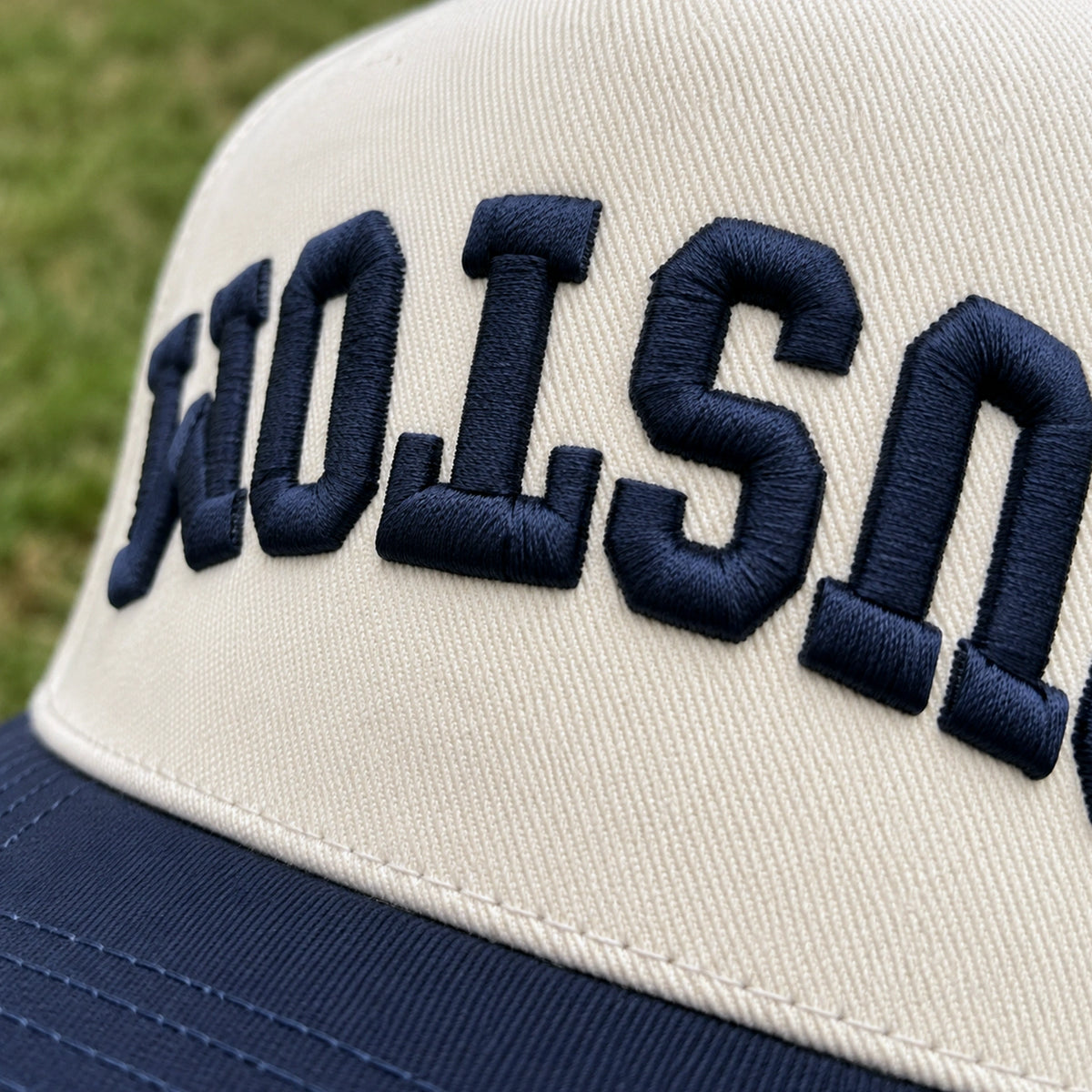 Upside Down Custom Puff Text Snapback Hats - 3D Embroidered Your Text, Name, Logo on Front, Side & Back