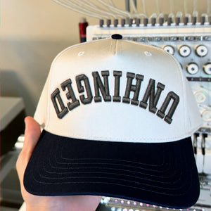 Upside Down Custom Puff Text Snapback Hats - 3D Embroidered Your Text, Name, Logo on Front, Side & Back
