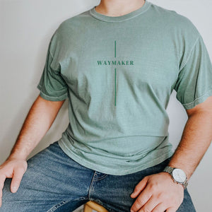 Comfort Color® Embroidered Waymaker Shirt or Sweatshirt