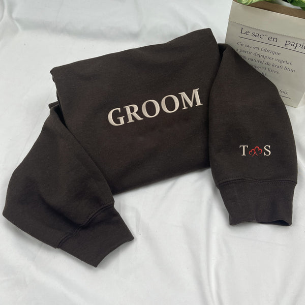 bride and groom sweatshirts