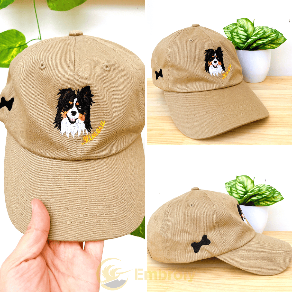Custom dog shop hats