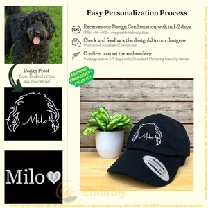 Custom Dog Dad Hats With Dogs
