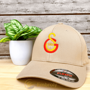 Custom Embroidered Logo Design Cap, Personalized Cap With Name Under Logo Or On Side