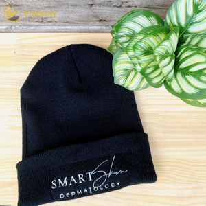 Custom Emmbroidered Beanie With Logo, Personalized Your Own Beanie With Your Logo