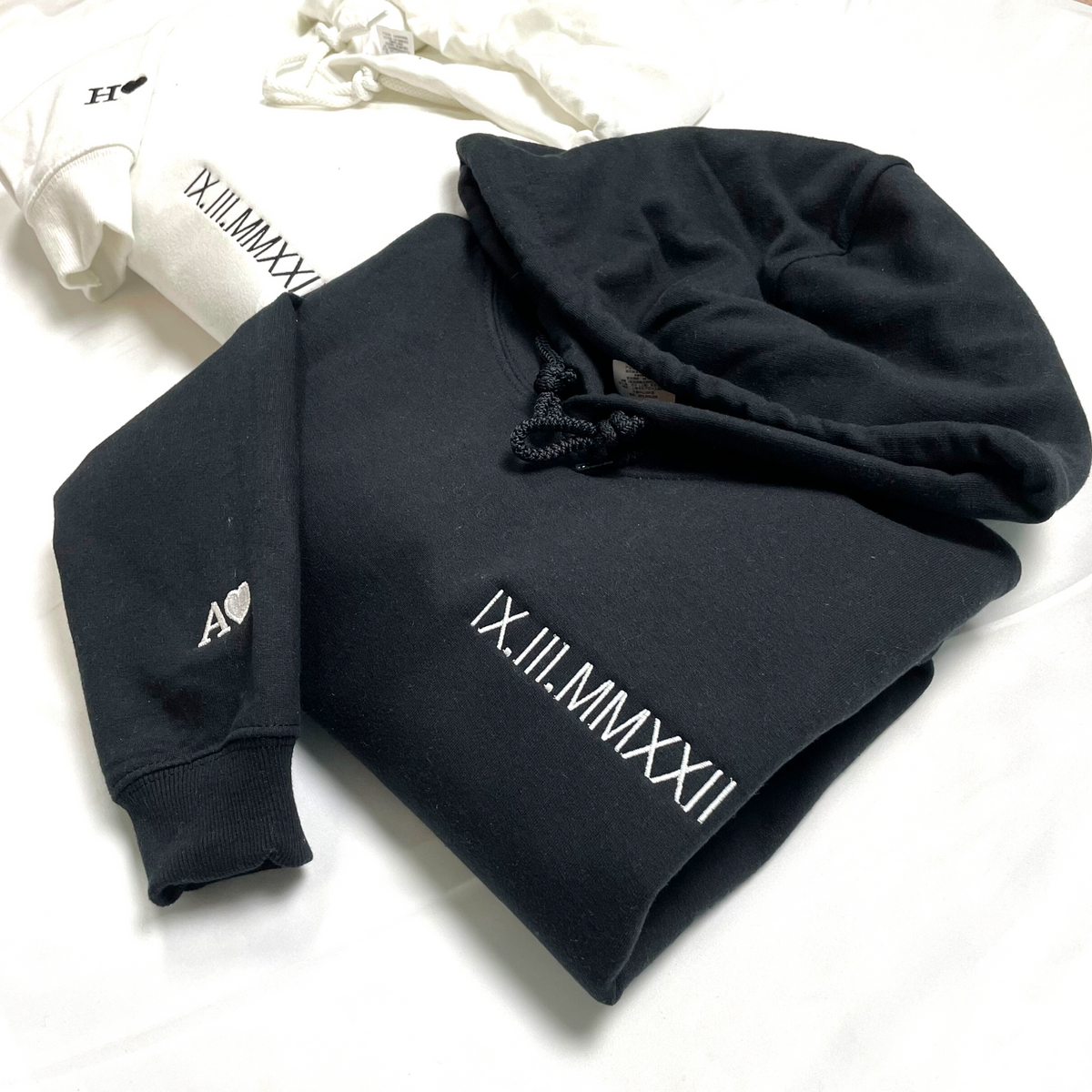 Personalized Gifts for Husband for Anniversary Sweatshirt or Hoodie - Embroly