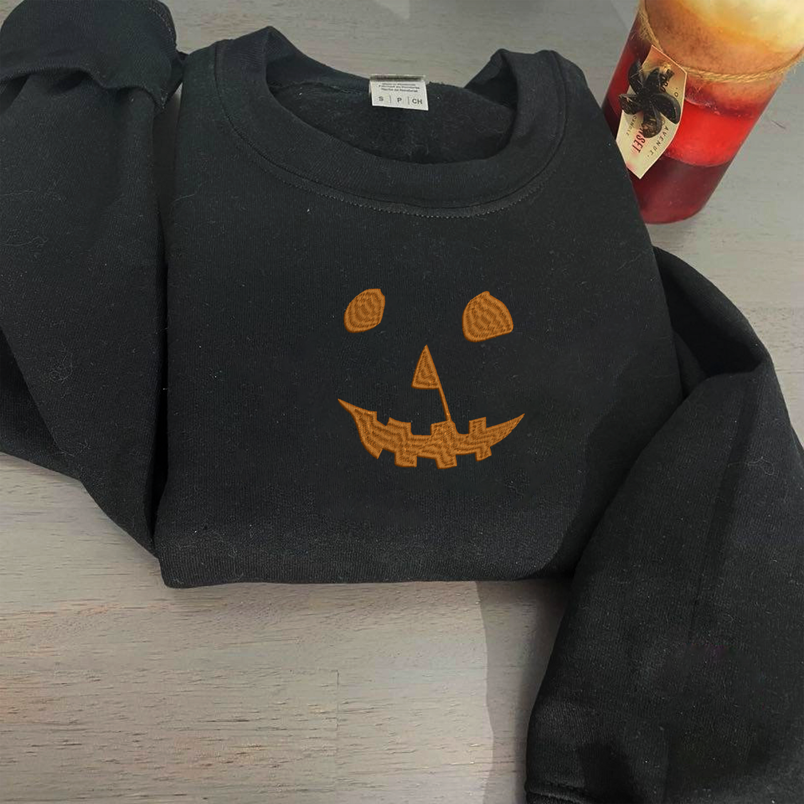 Embroidered Halloween Sweatshirts Hoodies for Women Men - Embroly