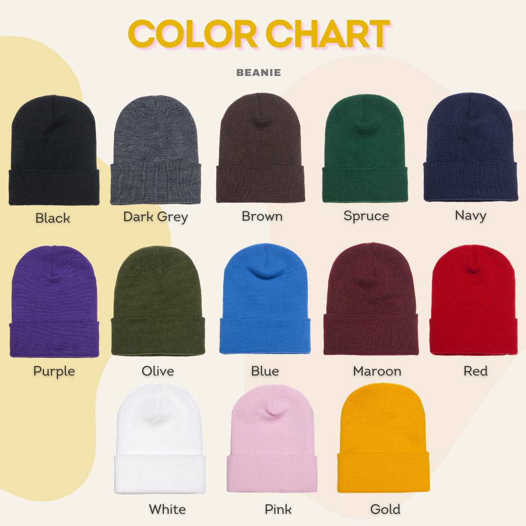 Custom German Shepherd Dog Dad Embroidered Beanie, Personalized Beanie with Dog Name, Gifts For German Shepherd Lovers - Embroly