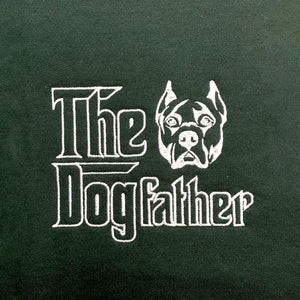 Custom Cane Corso Dog Dad Shirt Embroidered Collar , Personalized The DogFather Shirt Cane Corso, Cane Corso Gifts Dog Lovers