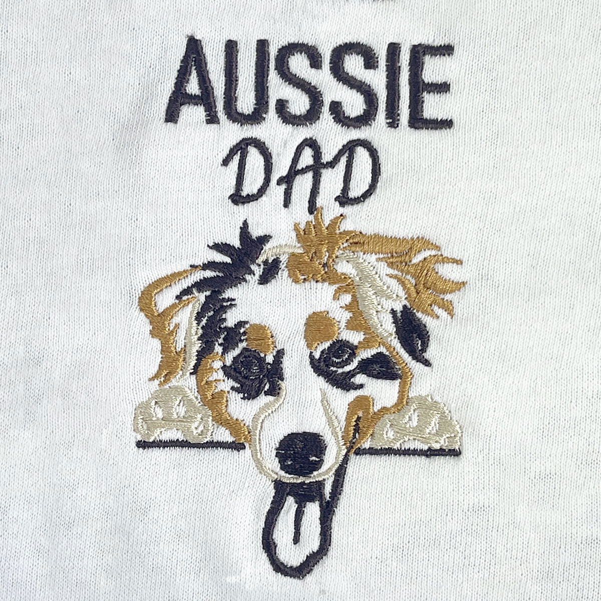 Custom Australian Shepherd Apron For Humans Personalized Embroidered custom-australian-shepherd-apron-for-humans-personalized-embroidered