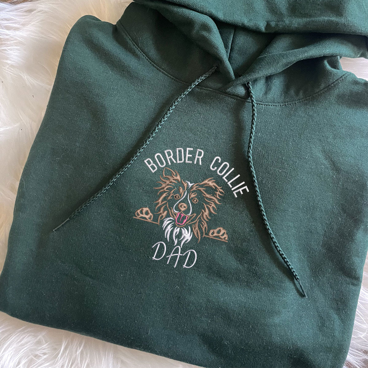 Border collie hoodie clearance