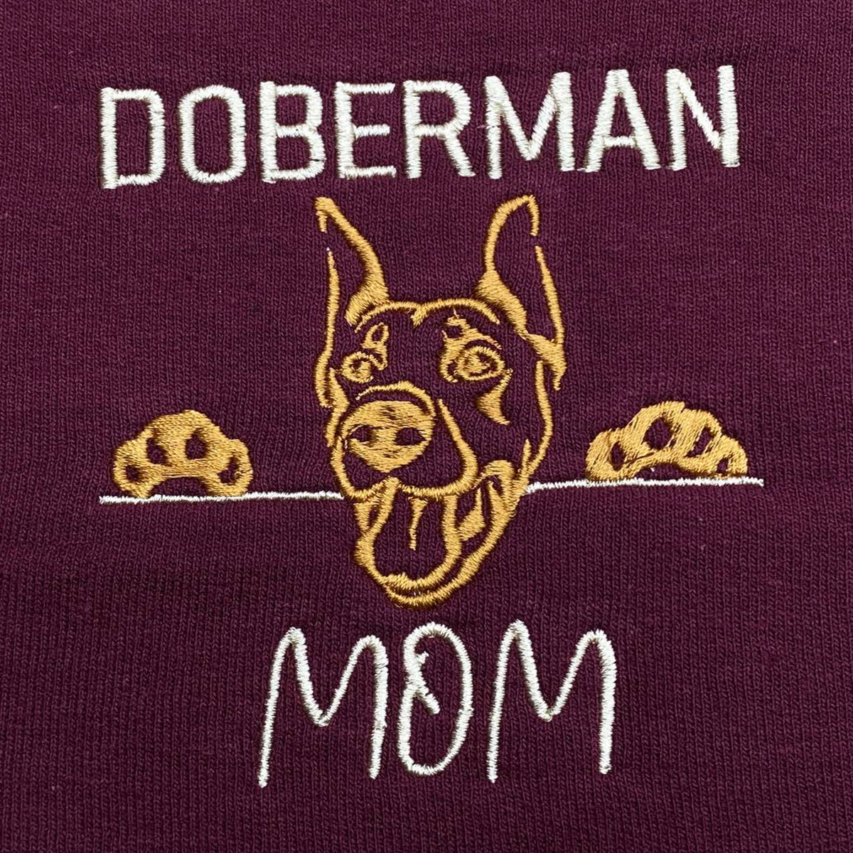 Doberman mom outlet shirt