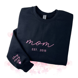 Mama EST Sweatshirt, Hoodie, Best Gift For Mother's Day 2024